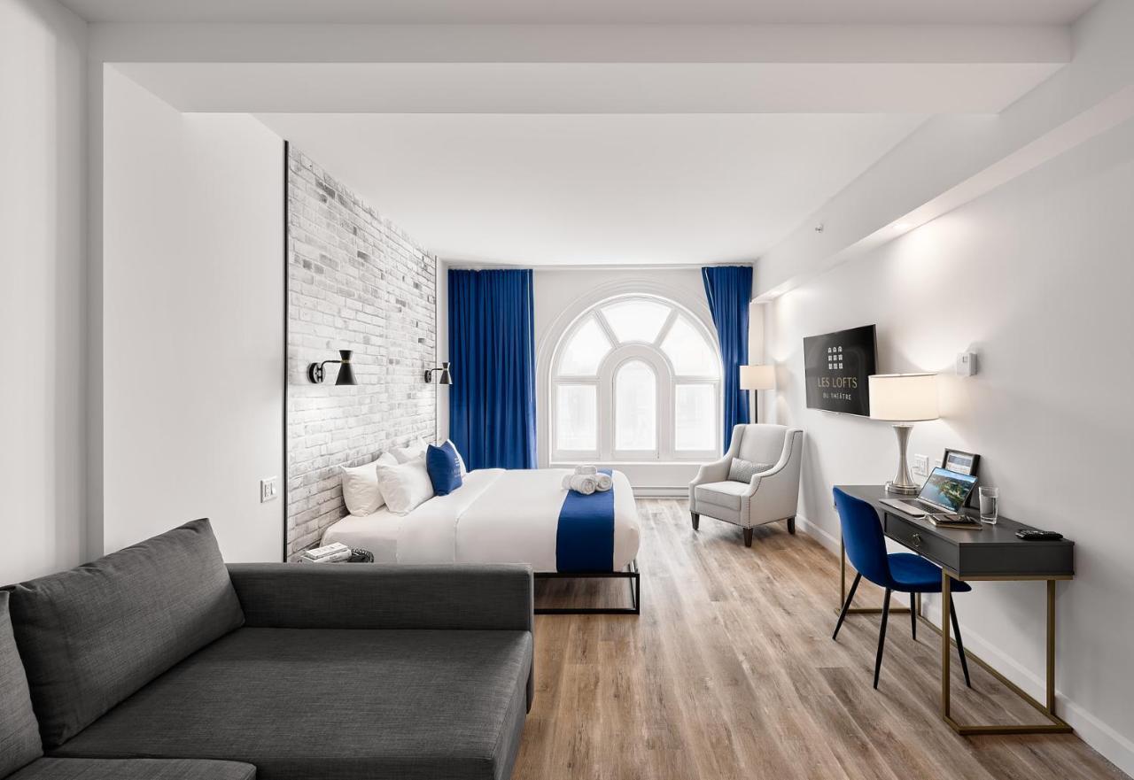דירות קוויבק סיטי Les Lofts Du Theatre מראה חיצוני תמונה